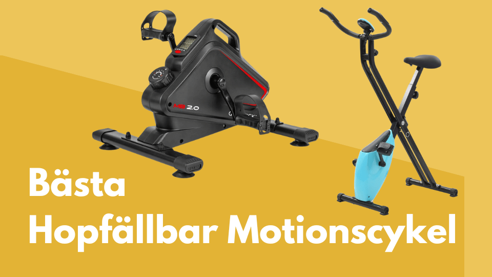 Hopfällbar motionscykel
