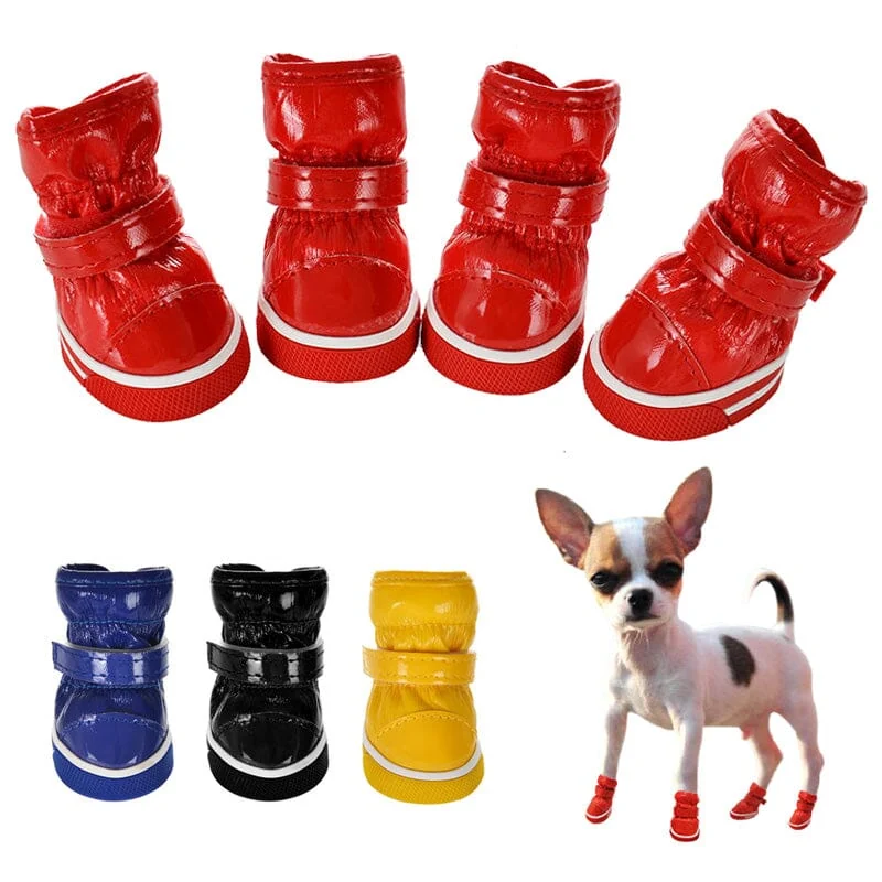 Moonboots för hundar – Vattentäta hundskor för vintern - 1 / Svart