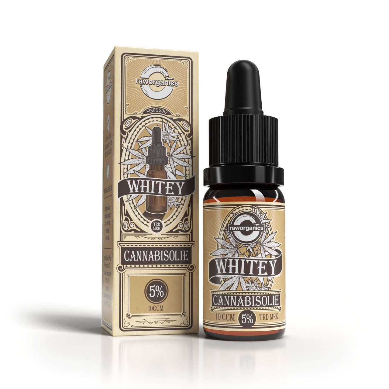 Raw Organics Den Vita 5 % (CBGa-olja)
