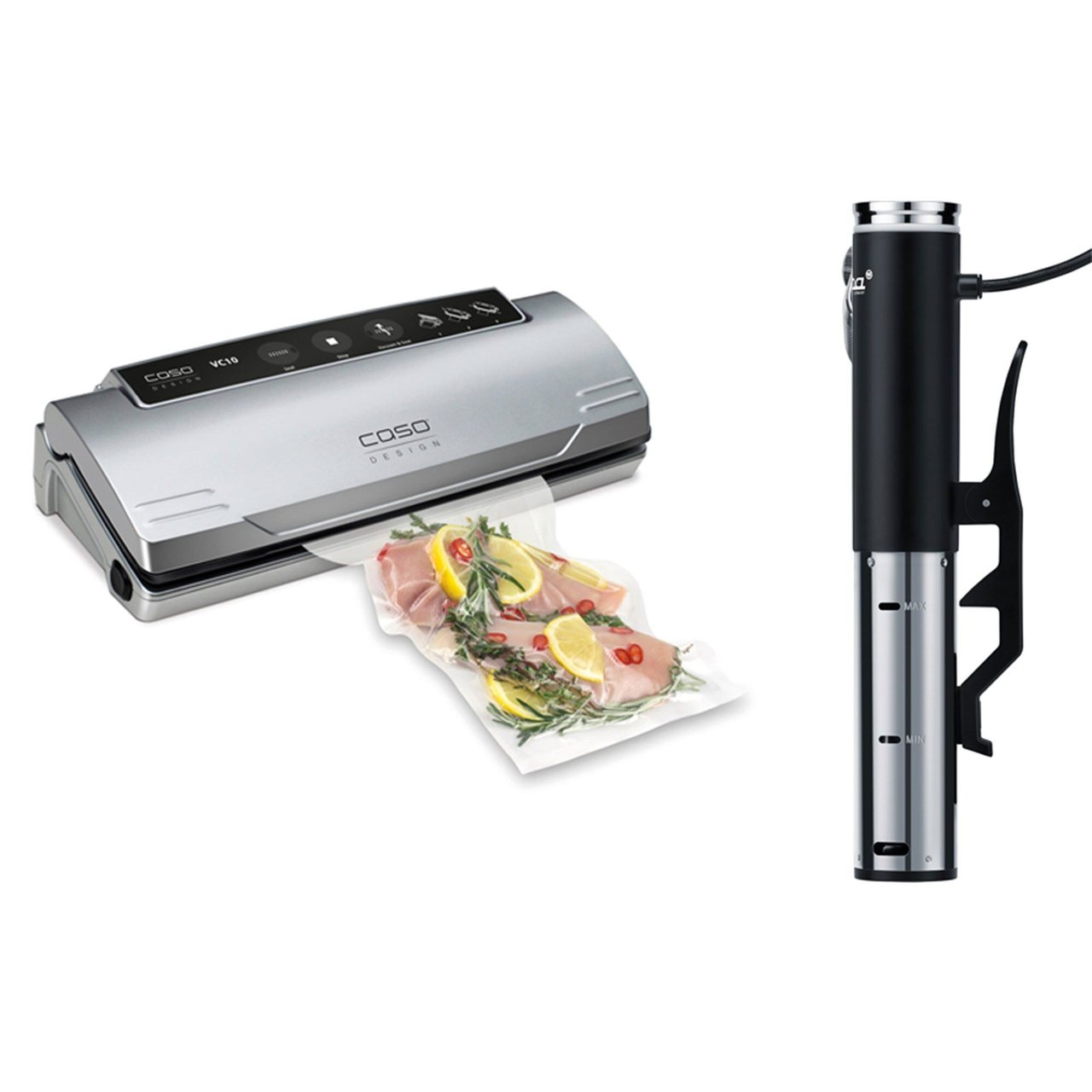 Steba sous vide-set med vakuumförpackare
