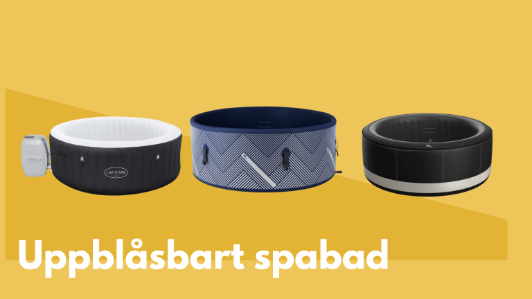 Uppblåsbart spabad