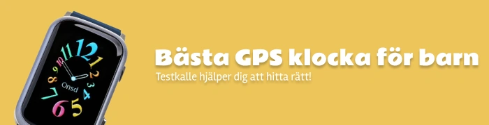 Bästa GPS klocka för barn